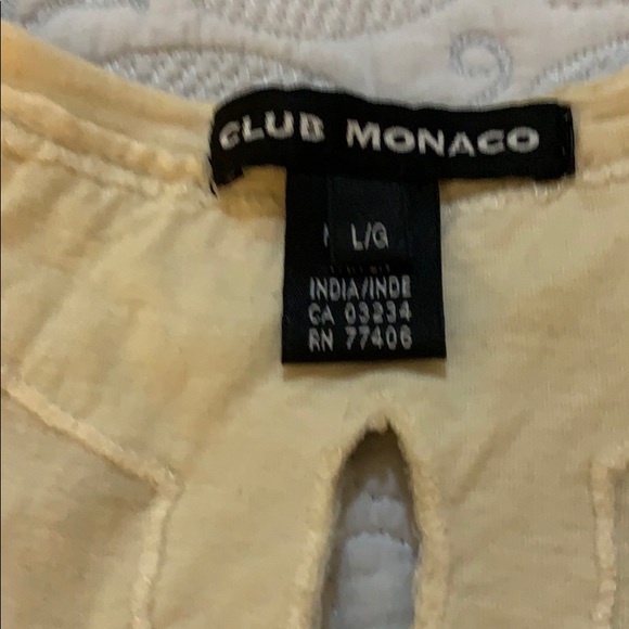 Club Monaco sequins and cut out tank - Picture 4 of 8